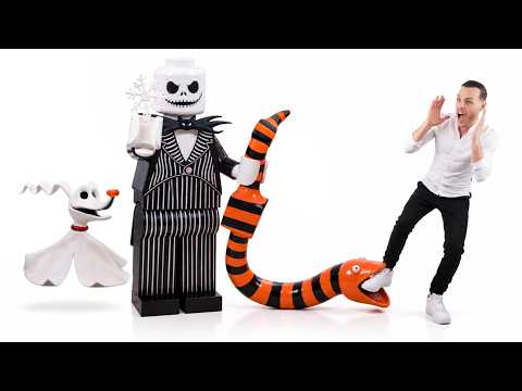 A Delicious LEGO Chocolate Version of The Nightmare Before Christmas