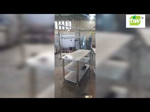 Ss hotel service trolley