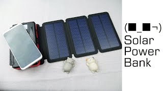 BLAVOR Solar Powerbank: Ich lade mit Öko Strom (⌐■_■) - Moschuss.de