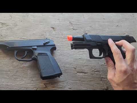 Kizuna Works KW-15K (PL-15) comparison with Raptor Grach MP443