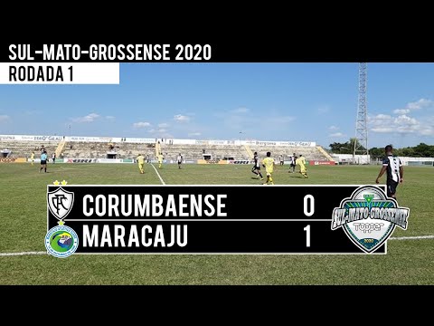 GOL: CORUMBAENSE 0x1 MARACAJU - CAMPEONATO SUL-MATO-GROSSENSE 2020 - 26/01/2020