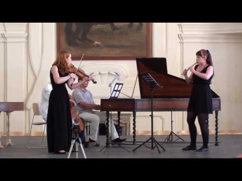 Alžběta Chlubnová & Anna Kůdelová | B. Marini: Sonata sopra la Monica | MLŠSH Valtice 2016