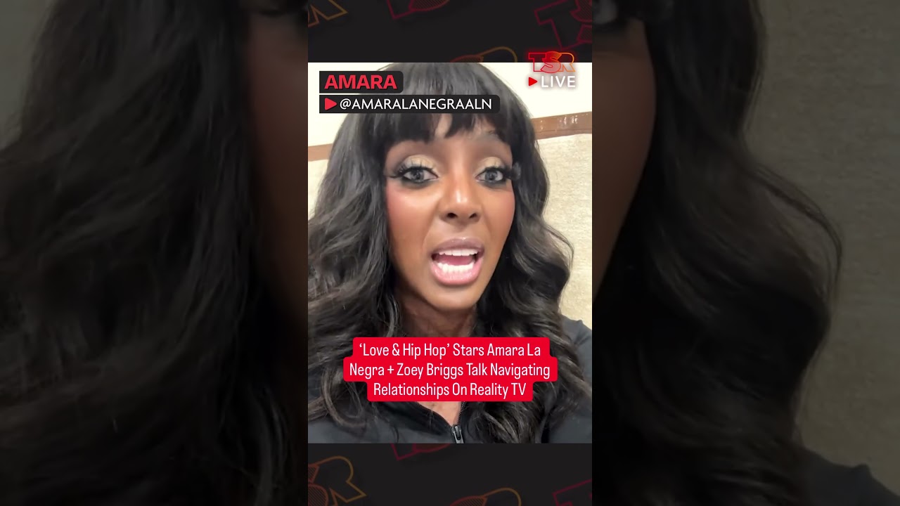 Amara La Negra Talks Handling Relationships on Reality TV - "It's Overwhelming!" #loveandhiphop