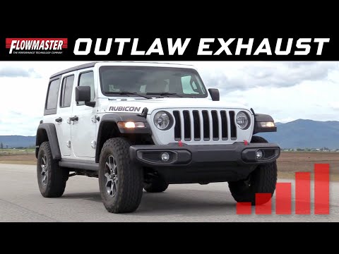 2018-20 Jeep Wrangler JL 3.6L 4-door - Outlaw Cat-back Exhaust System 817818