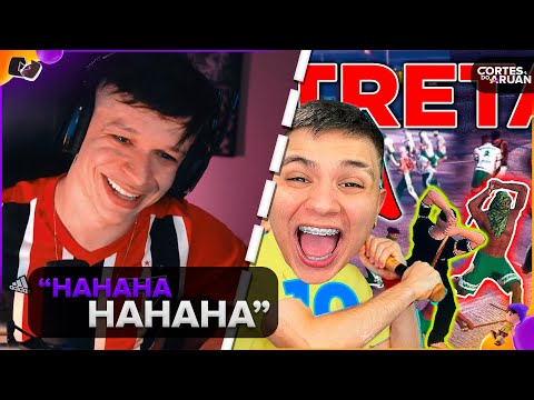 ARUAN REAGE: BRlGA DE TORCIDA DE TIME no GTA RP 😂 (Paulinho o LOKO) - Cortes do Aruan