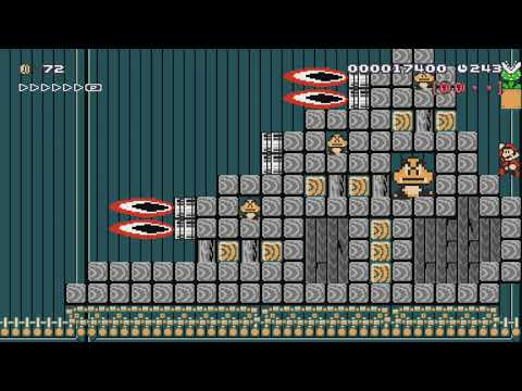 5-3 Carrier Command by Farts R Us - Super Mario Maker - No Commentary 1bm