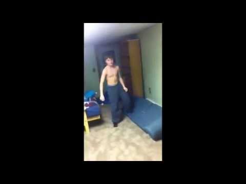 Kid gets wrecked Into Ladder