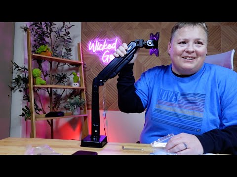 Monitor Stand arm Height Adjustment video review thumbnail