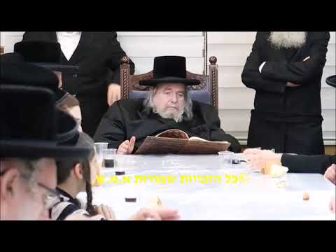 Lekach & Branfen After the fast 17 Tammuz With Belzer Rebbe