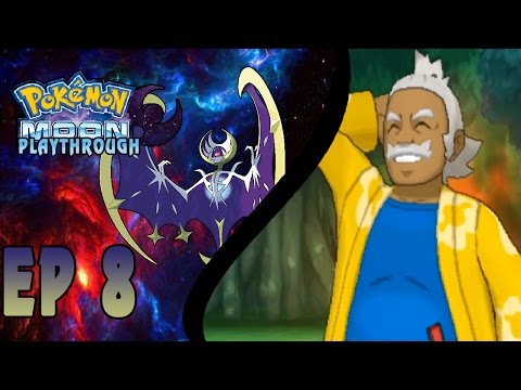 Pokemon Moon Let's Play Gameplay Walkthrough - Part 8 "I'M A FLINCH AND CRIT MAGNET"