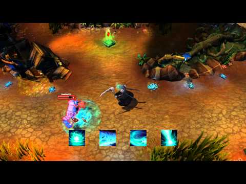 Grim Reaper Karthus Visual Update -  Skin Spotlight 업데이트 - League of Legends HD 2160p Spotlights