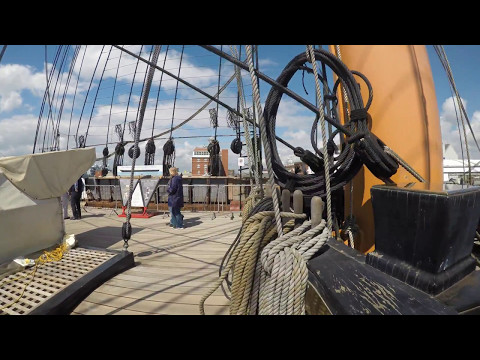 HMS Warrior | Walkthough Tour April 2017 | 4k