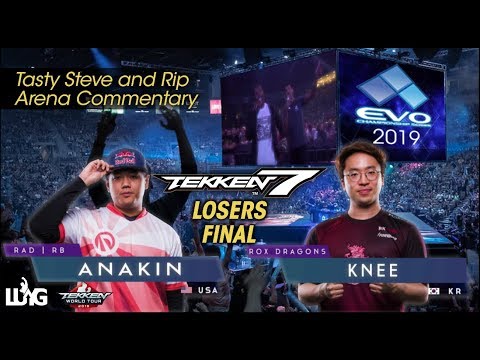 Anakin vs Knee - EVO 2019 Losers Final - Tekken 7