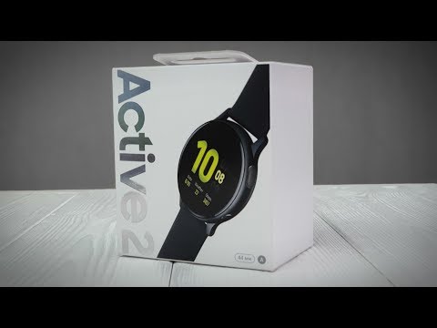Смарт-часы Samsung Galaxy Watch Active2 Aluminium SM-R820 44mm Black - Видео