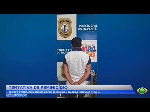 Suspeito é preso após agressão contra companheira; ela segue internada em coma, em Paço do Lumiar.