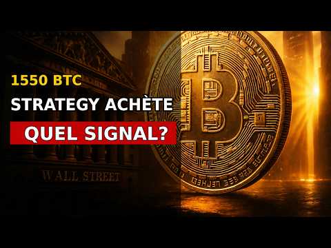 🚀 Strategy achète 1550 BTC + MetaMask IA révolutionne la crypto : Ce qui change VRAIMENT