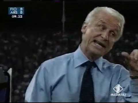 Liga de Campeones 99/00: Fiorentina 0-0 Arsenal FC (14/09/1999). Narración en italiano.