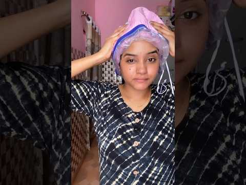 Hair Spa At Home || Hair Spa Cap Review #beauty #haircare #shorts