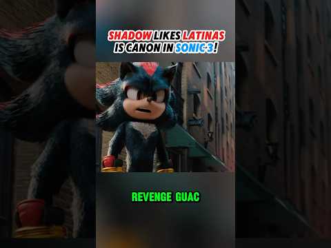 Shadow LOVES Latinas CONFIRMED in SONIC 3! Easter egg scene! Keanu Reeves and Jim Carrey were GREAT!
