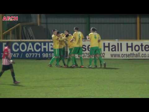 Thurrock 2 AFC Hornchurch 0 (03 Jan 17) - Christou goal