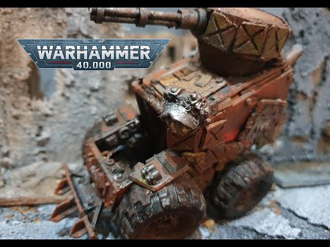 Kit Bash - Ork Wargh Buggy