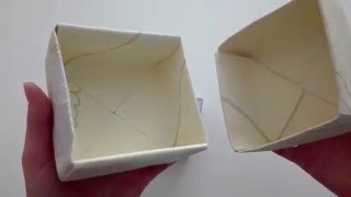 Jak zrobić Pudełko Prezentowe Origami / How to make an Origami Gift Box