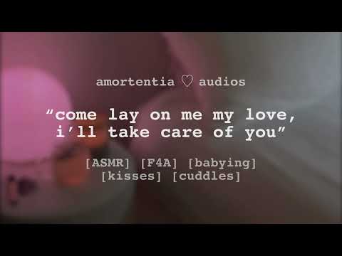 Doting Girlfriend Takes Care of You While You’re Sick | Comfort & Cuddles | Calming You Down