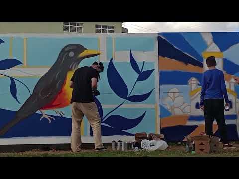 Capão bonito sp mostrando o final obra do parque das águas 