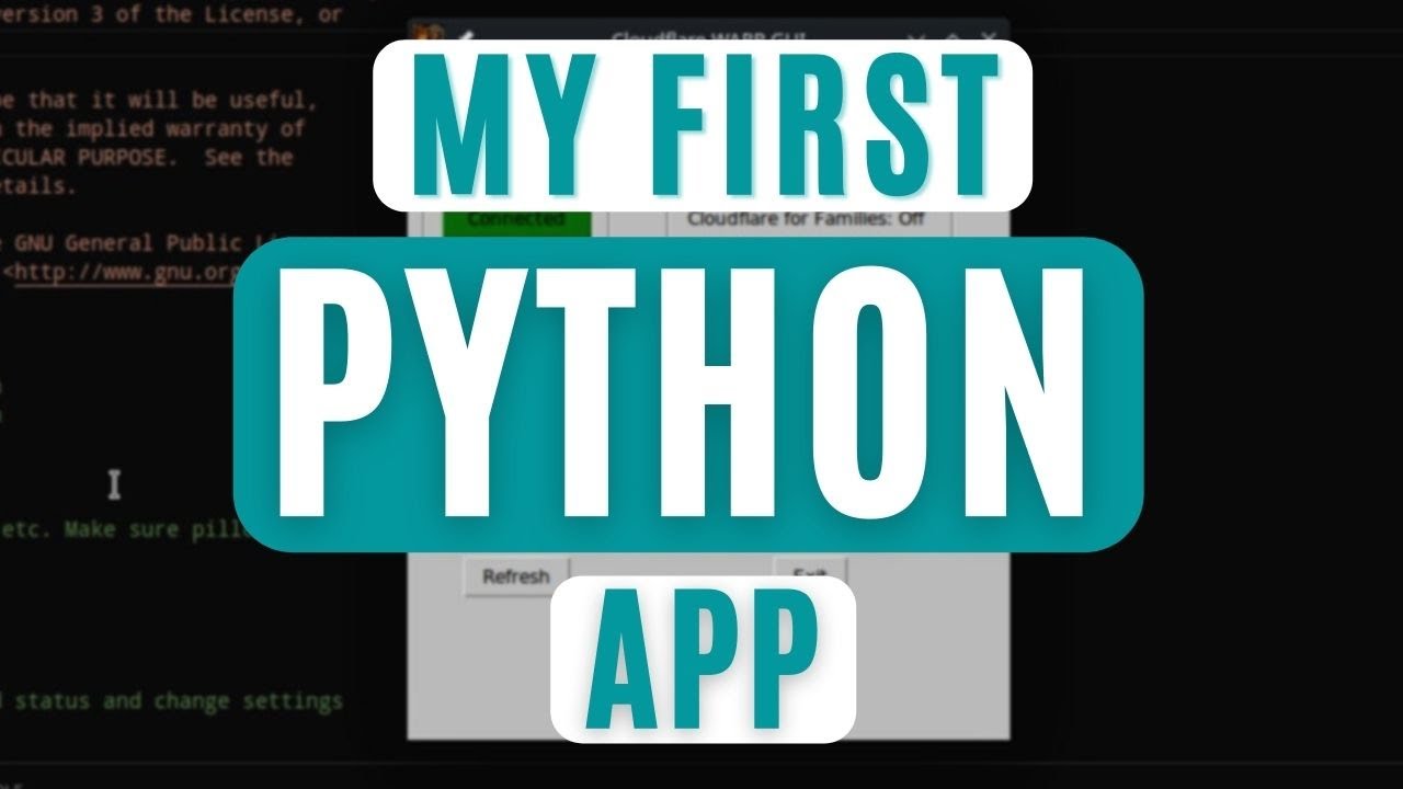 My very first Python app! It manages Cloudflare WARP CLI settings on Linux