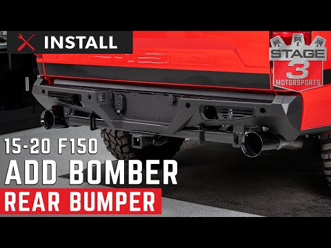 2015-2020 F150 ADD Bomber Rear Off-Road Bumper Install
