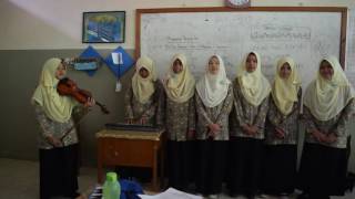 PASTI BERSAMA Mengaransemen Lagu Modern ciptaan Kelas IX-9 MTs N 1 Bukittinggi