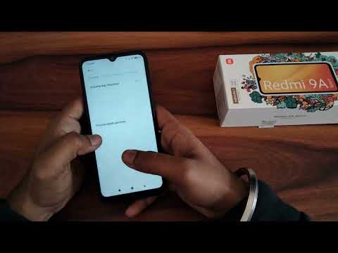 how to on off high contrast text In Redmi 9A sport, high contrast text kaise kare