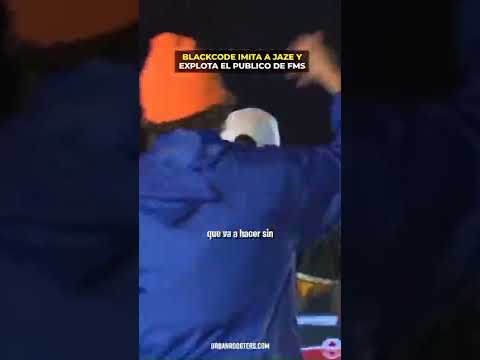 BLACKCODE y un gran minuto vs JAZE