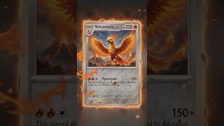Creating Pokémon cards that should exist. Today's custom card: Volcaronis🔥