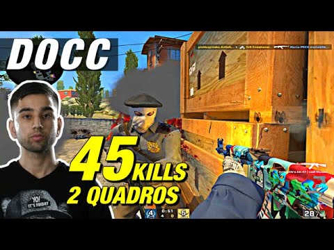 D0cC inferno faceit game (45 kills) CSGO D0cC POV
