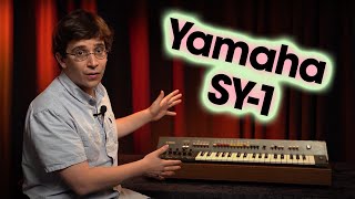 Video thumbnail for Yamaha SY-1 | Yamaha’s First Portable Analog Synth | Part of the GX1 and CS80 Lineage by Alamo Music Sound Lab