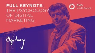The psychology of digital marketing. Rory Sutherland, Ogilvy