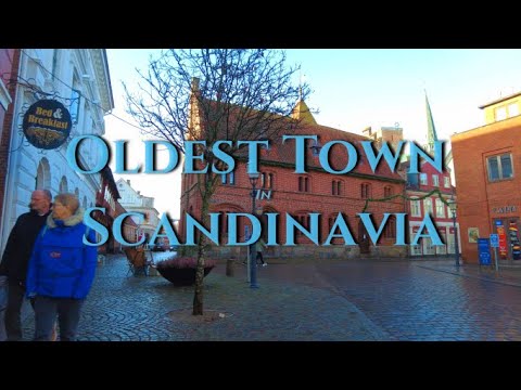 [4K]_Ribe_Walking In The Old Danish Town Of Ribe_Part 1