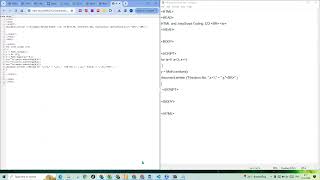 EP#14 แนะนำ การเขียน โปรแกรม HTML และ Java Script  Coding ด้วย Notepad Furture Skill / MultiSkill