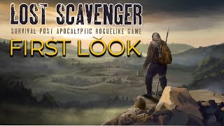 Lost Scavenger gameplay - A modern day neo-scavenger?  Still in early access | First Look
