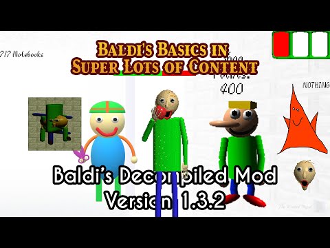 Baldi's Basics in Super Lots of Content [UPDATE 2]