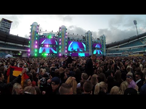 Martin Garrix & Alesso Together On Stage Live @Summerburst 2015 | GoPro