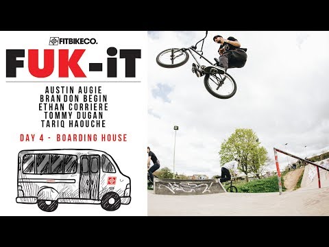 Fitbikeco. FUK-IT Tour Day 4 - The Boarding House