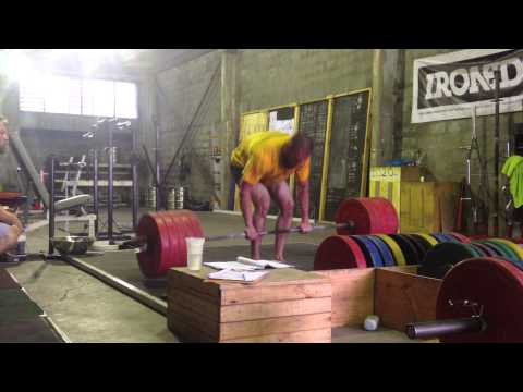 Valhalla Strength - Scott pulls 272,5kg x4 (4 sets)