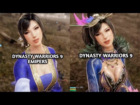 Perbedaan Jurus / Skill Zhen Ji Dynasty warriors 9 vs Dynasty warriors 9 Empire