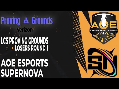 AOE Esports vs Supernova [LCS Proving Grounds Summer 2021]