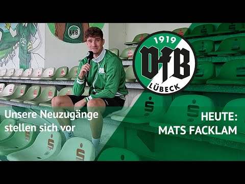 Unsere Neuzugänge stellen sich vor ... Mats Facklam