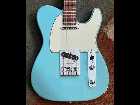 Parts Caster Tele Style - Daphne Blue image 13