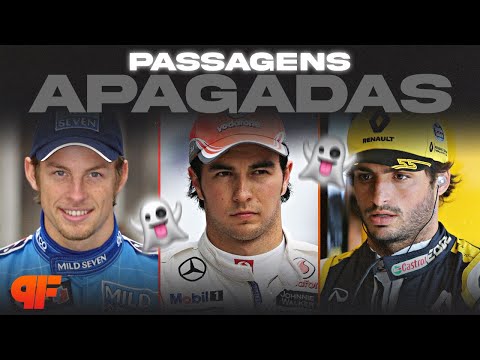 7 BONS PILOTOS COM PASSAGENS APAGADAS NA FÓRMULA 1 - Primeira Fila