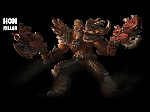 HoN 4.0 Flint Beastwood Gameplay - `AnalHunteR` - Immortal